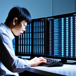 **

A stressed IT administrator examining server logs filled with unusual login attempts from China in the middle of the night. The scene should depict a dimly lit office, highlighting the administrator's alertness and the urgency of the situation. Emphasize the feeling of an imminent cyberattack being thwarted.

**