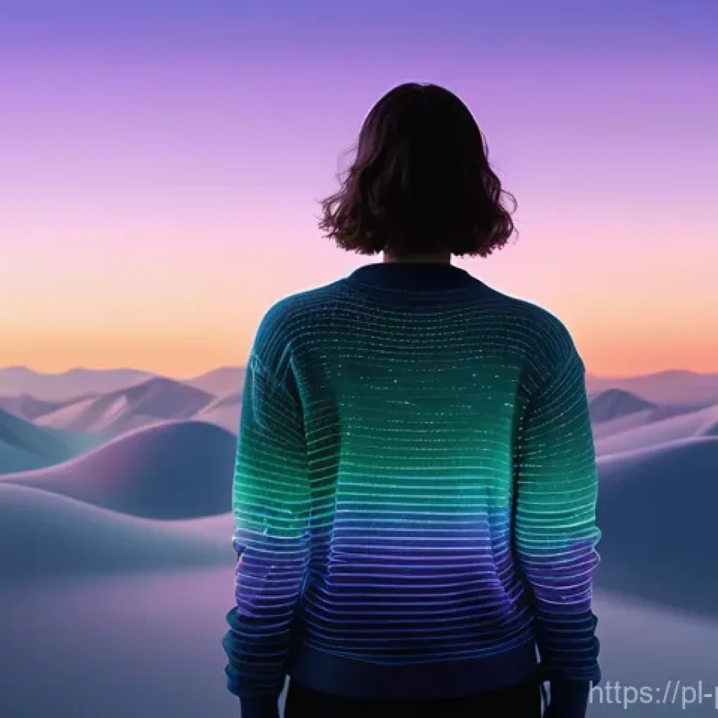 데이터 프라이버시와 비즈니스 신뢰 - **Prompt: Digital Echoes**
A lone figure, gender-neutral, stands in a futuristic, softly glowing...