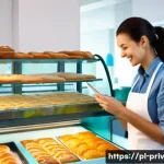Home 22 비즈니스에서의 데이터 프라이버시 윤리 - **Prompt 1: "Trust in the Digital Era: A Transparent Small Business Interaction"**
A bright, cle...